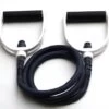 Resistance Tube Band With Handles - Extra Heavy (Black) -Gym Plus Shop Band tubing Black