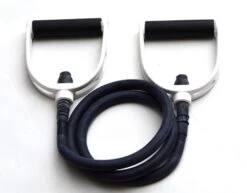 Resistance Tube Band With Handles - Extra Heavy (Black)