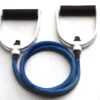 Resistance Tube Band With Handles - Heavy (Blue) -Gym Plus Shop Band tubing blue