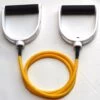 Resistance Tube Band With Handles - Extra Light (Yellow) -Gym Plus Shop Band tubing yellow