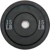 15 Lb BLACK Bumper Plate (Pair) 1 15 Lb BLACK Bumper Plate (Pair) -Gym Plus Shop BumperPlates15 Black WR