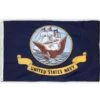 3’x5’ NAVY Nylon Flag -Gym Plus Shop Flag Navy