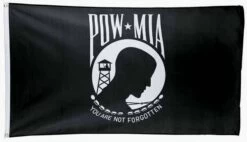 3’x5’ POW-MIA Nylon Flag (Single)