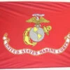 3’x5’ MARINE CORPS Nylon Flag 1 3’x5’ MARINE CORPS Nylon Flag -Gym Plus Shop Herculite Marines Sm