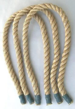 (3) 6FT Utility Grip Rope (Manila 1.5 Inch)