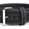 Quest Economy Single Prong Belt -10mm 1 Quest Economy Single Prong Belt -10mm -Gym Plus Shop Single Prong Belt Front View